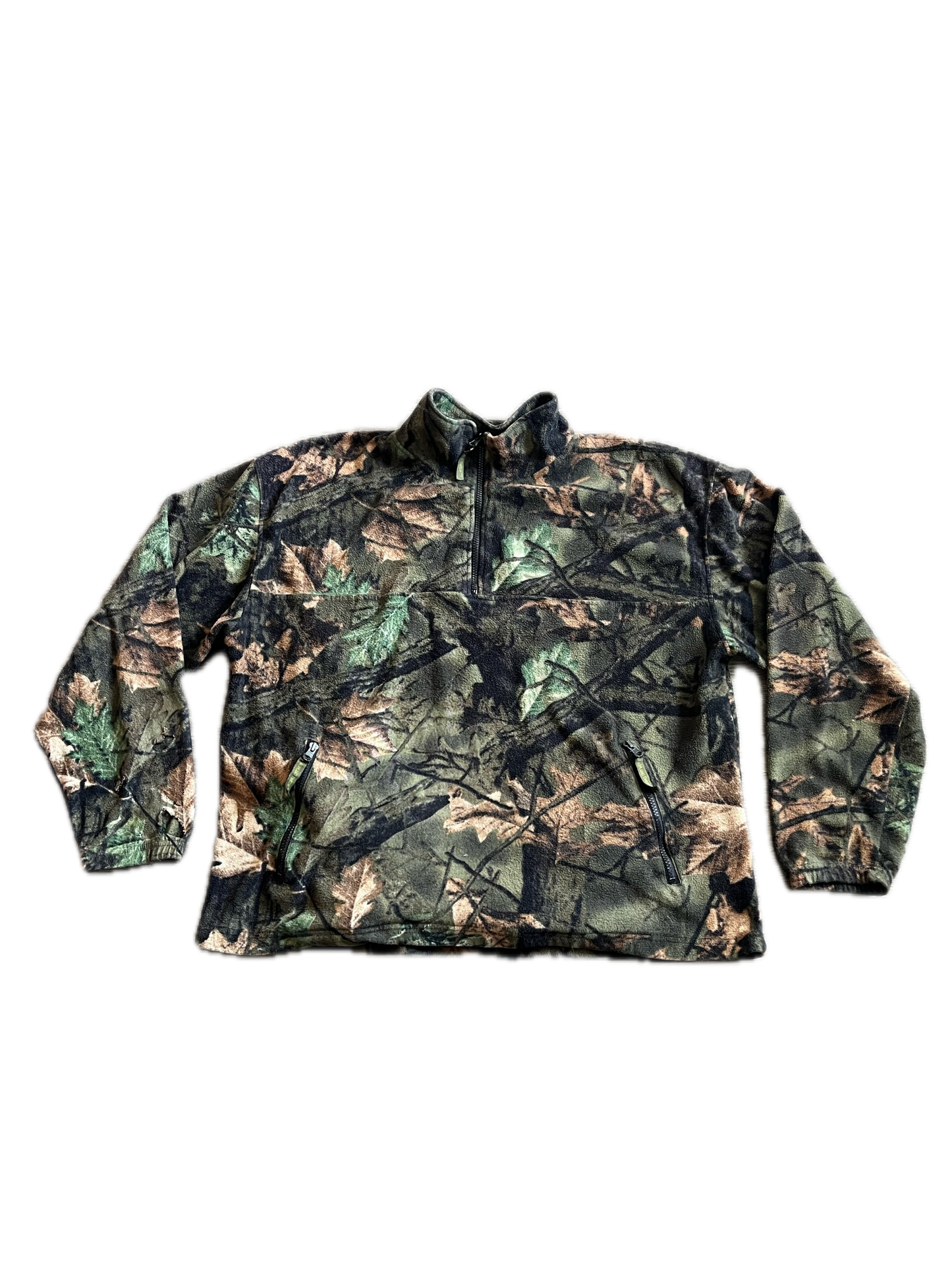 (L) Vintage RealTree Camo Boxy Fleece