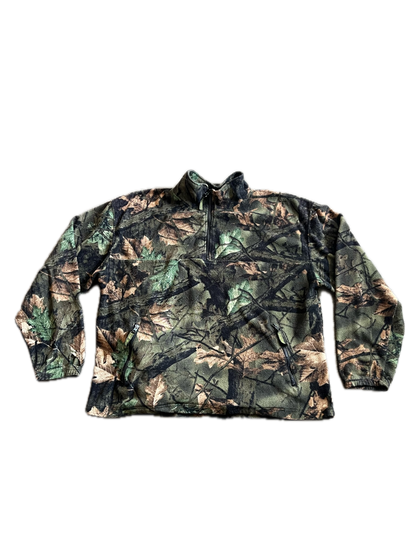 (L) Vintage RealTree Camo Boxy Fleece