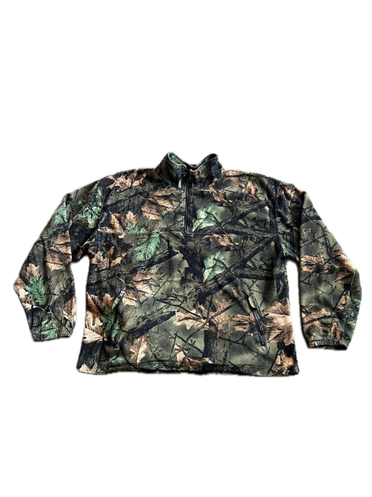 (L) Vintage RealTree Camo Boxy Fleece