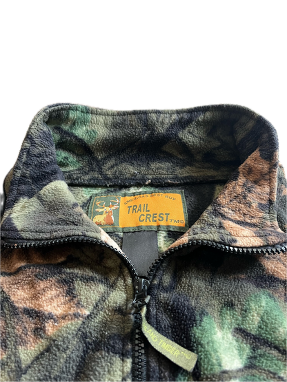 (L) Vintage RealTree Camo Boxy Fleece