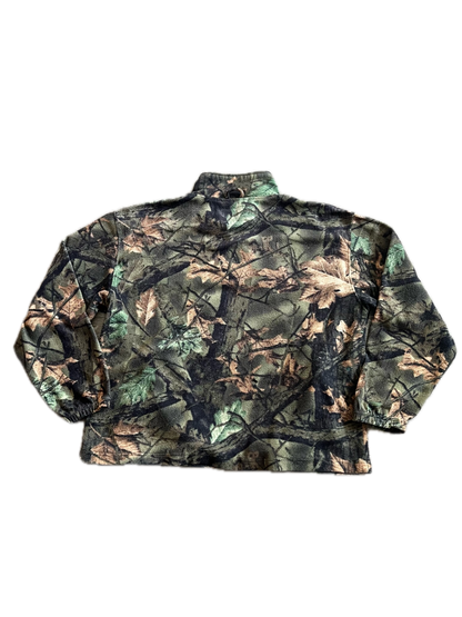 (L) Vintage RealTree Camo Boxy Fleece