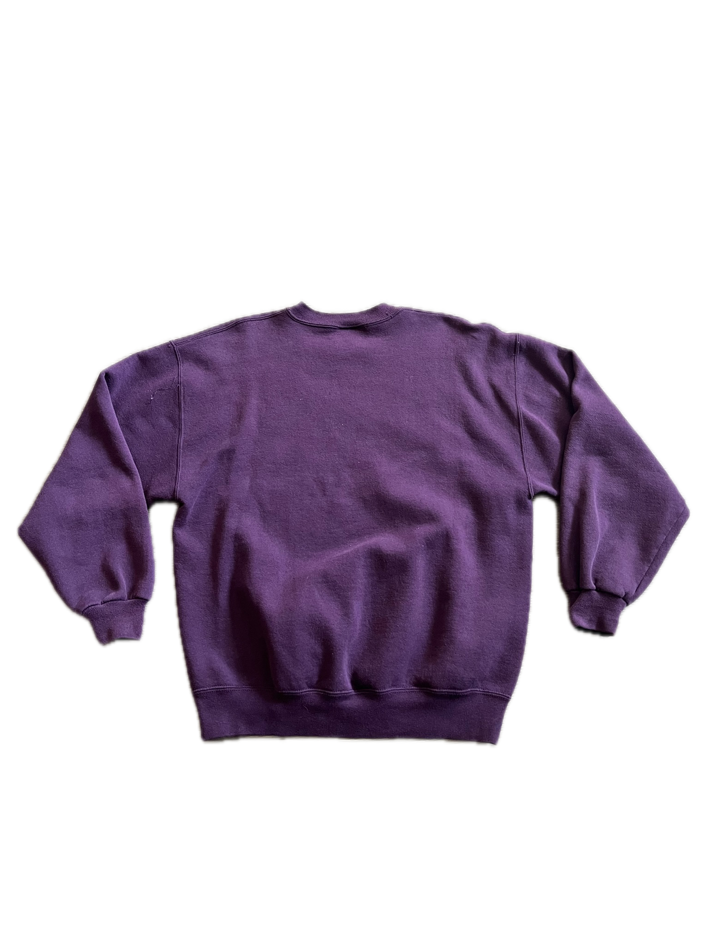 (L) 1990s Jerzees Purple Blank Crewneck