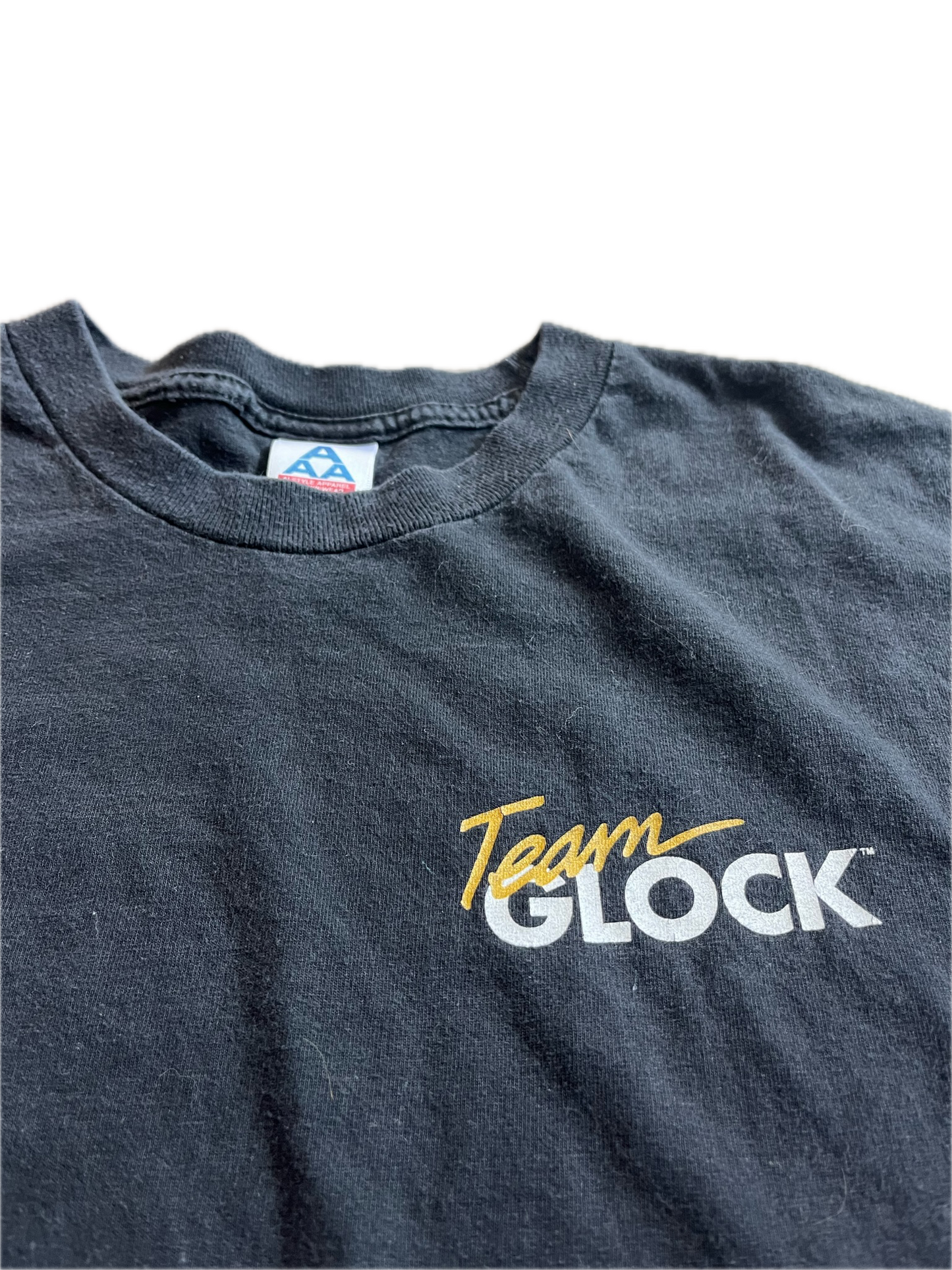 (XXL) Vintage Team Glock Faded Tee