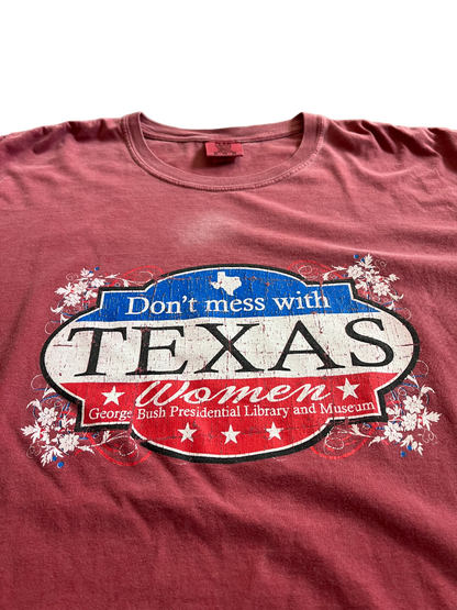 (XL) Vintage “Don’t Mess With Texas Women” Faded Tee