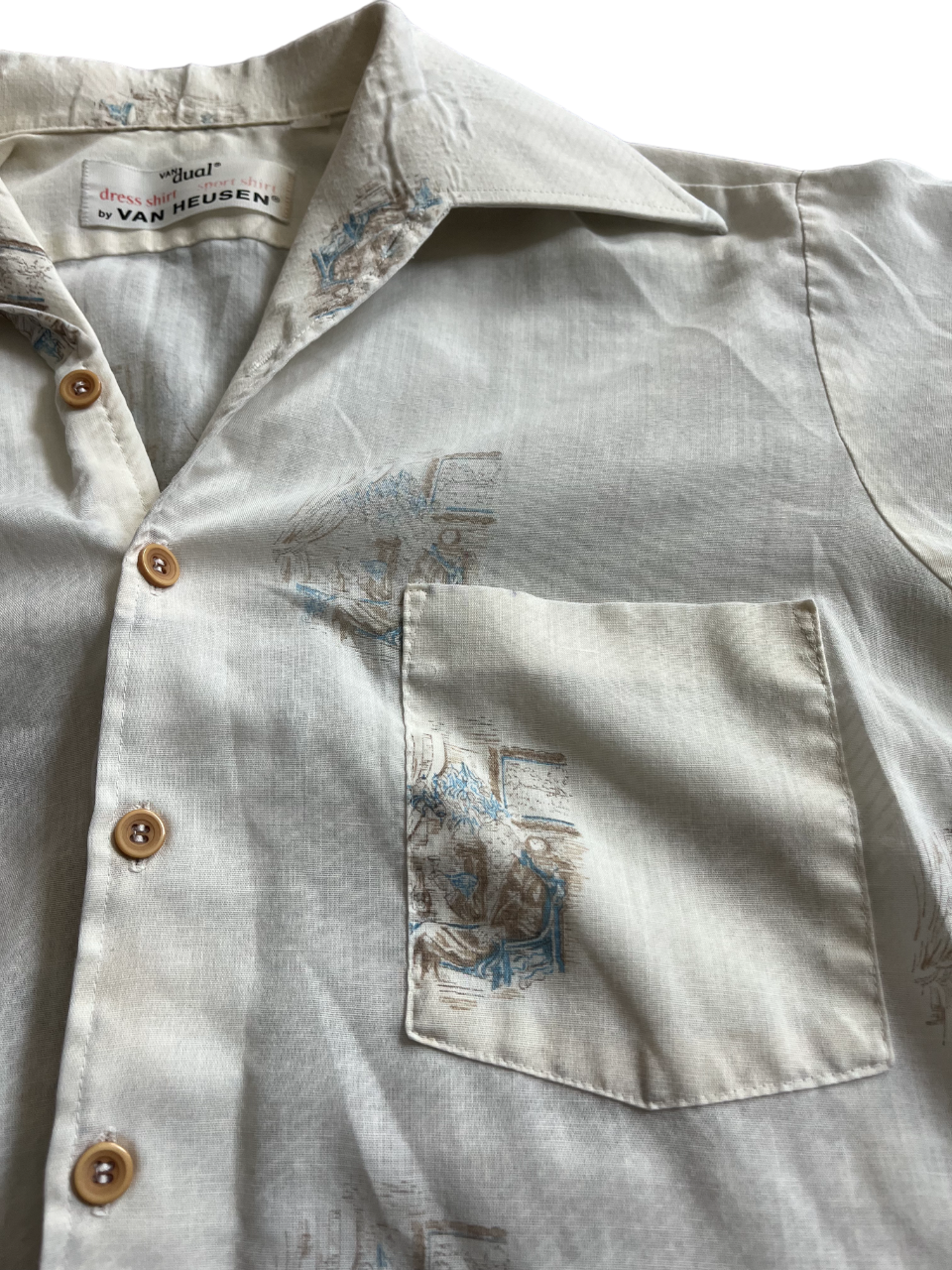 (M) Vintage Van Huesen Van Dual Shirt