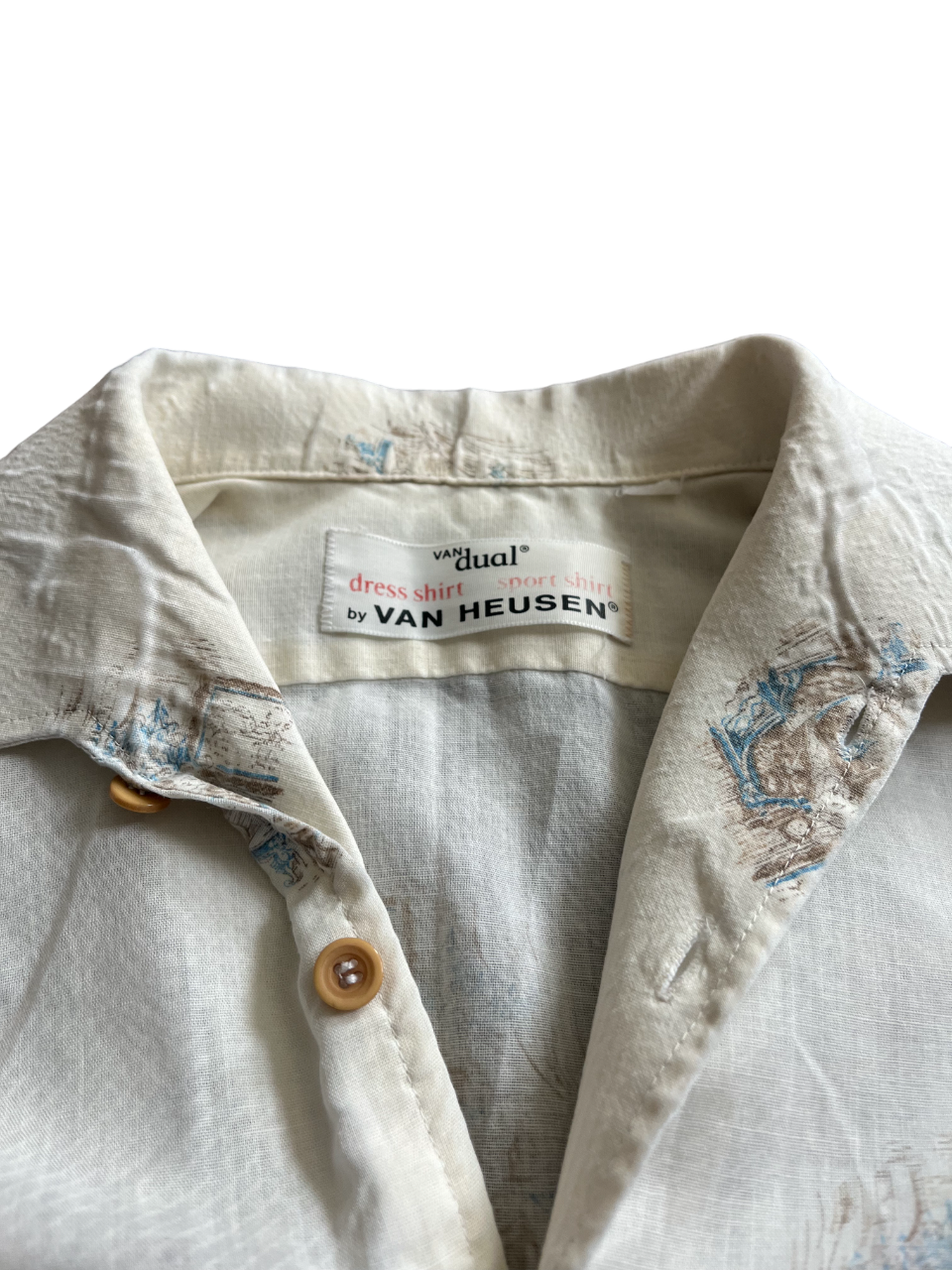 (M) Vintage Van Huesen Van Dual Shirt