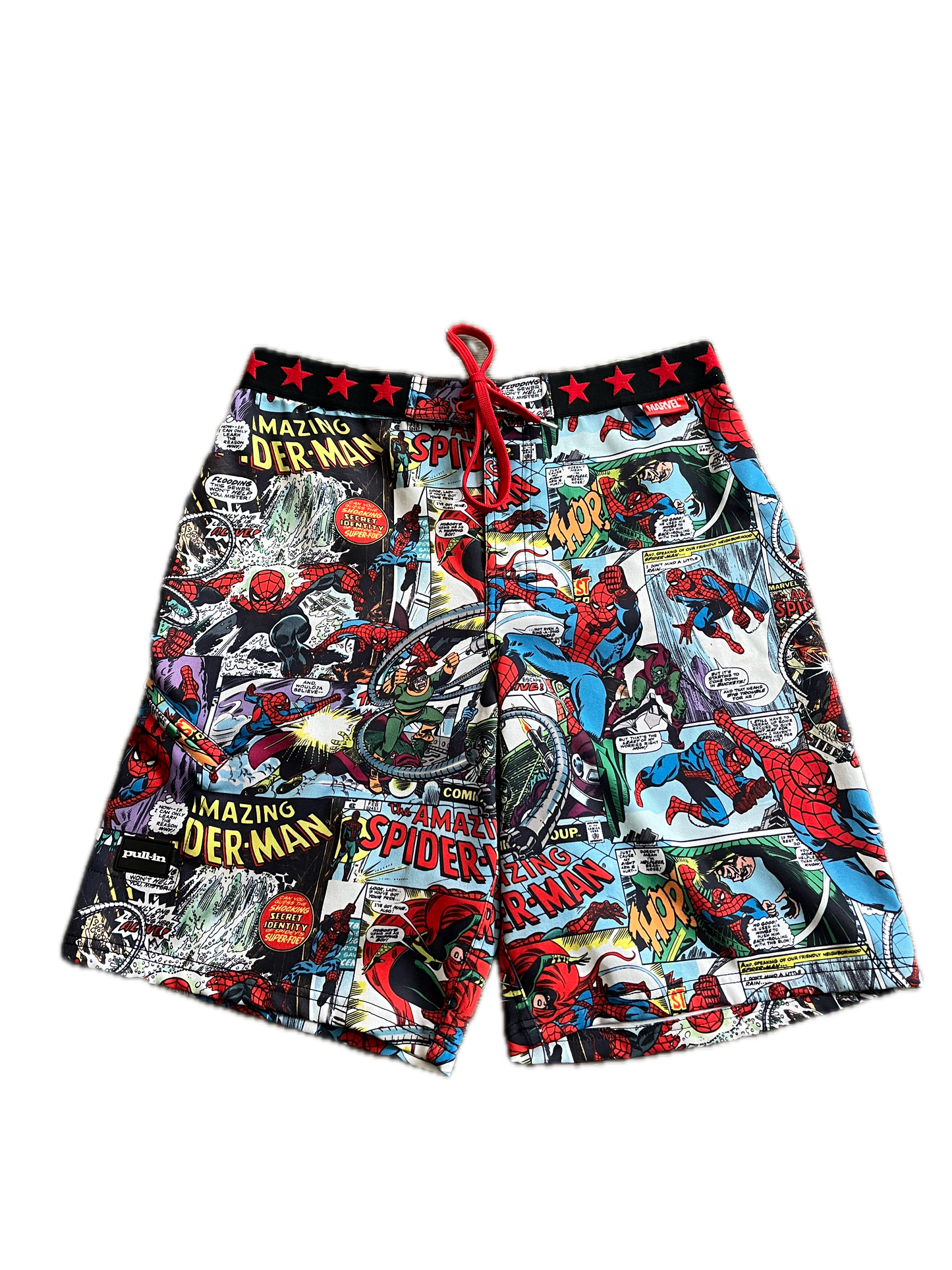 (L) Marvel × Pull-In Spider-Man AOP Boardshorts