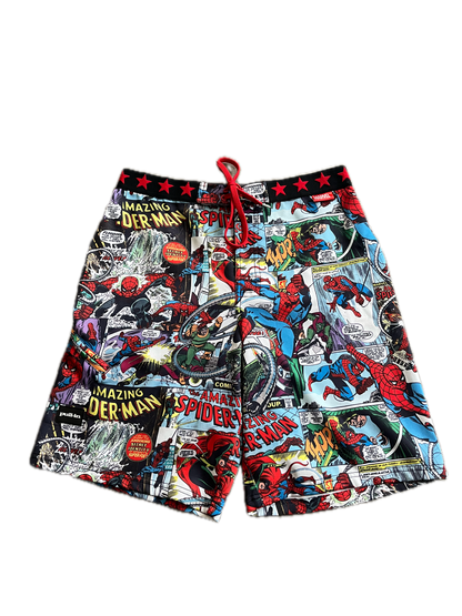 (L) Marvel × Pull-In Spider-Man AOP Boardshorts