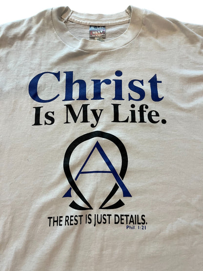 (XL) 1995 “Christ is My Life” Tee