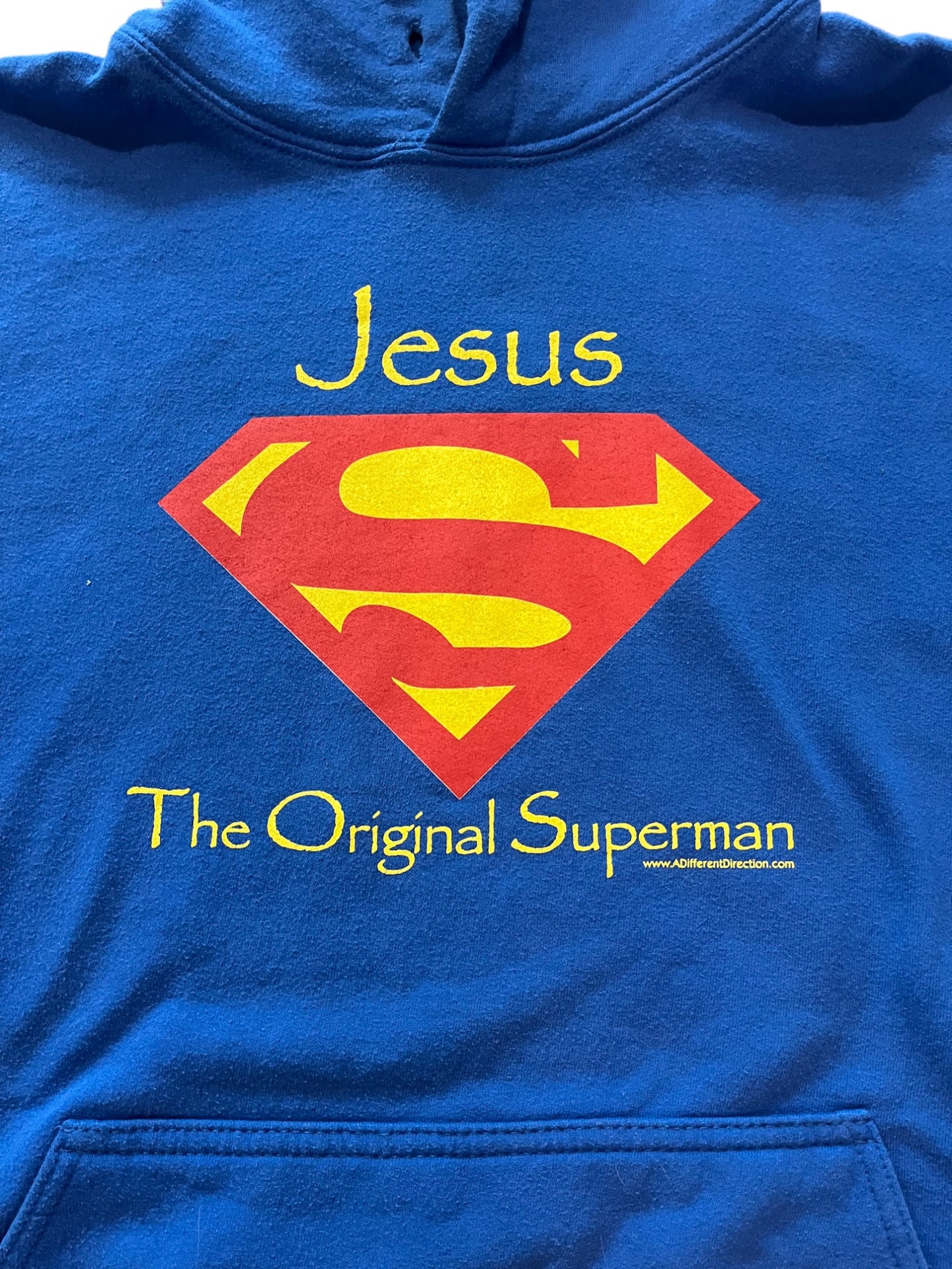 (M) Vintage “Jesus: The Original SuperHero” Sweatshirt