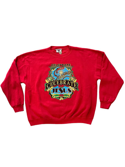 (XL) 1994 “Celebrate Jesus” Crewneck