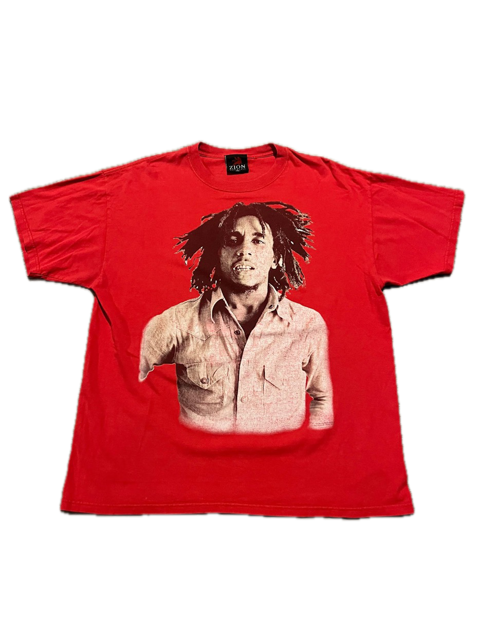 (L) Vintage Bob Marley Zion Tee