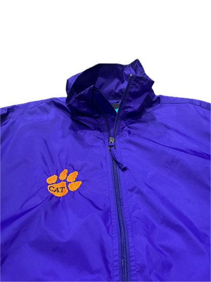 (Women's L) Vintage Clemson Rally Cat Jacket