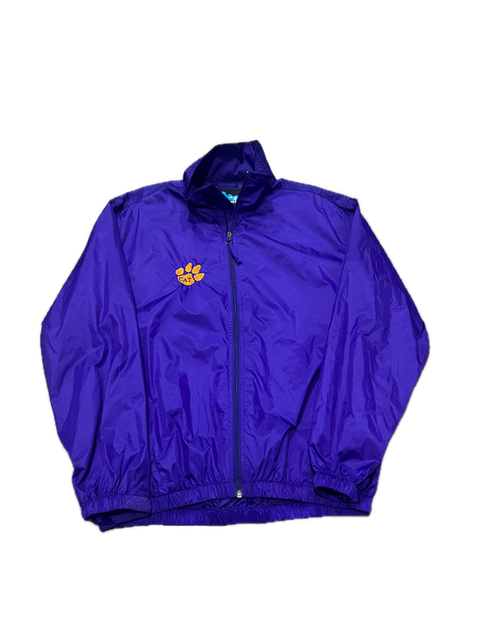 (Women's L) Vintage Clemson Rally Cat Jacket