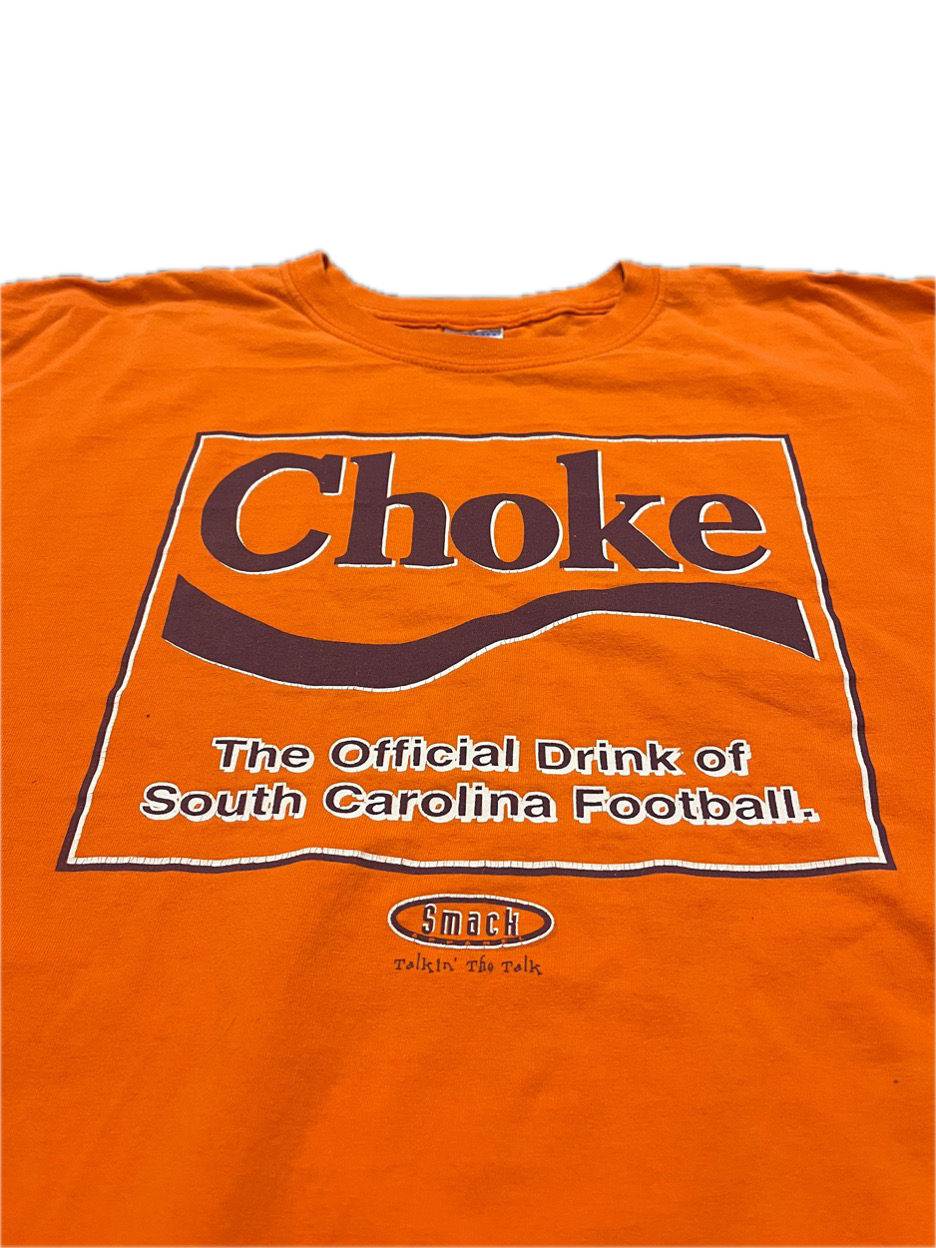 (XL) Vintage Clemson vs South Carolina Smack Talk Tee