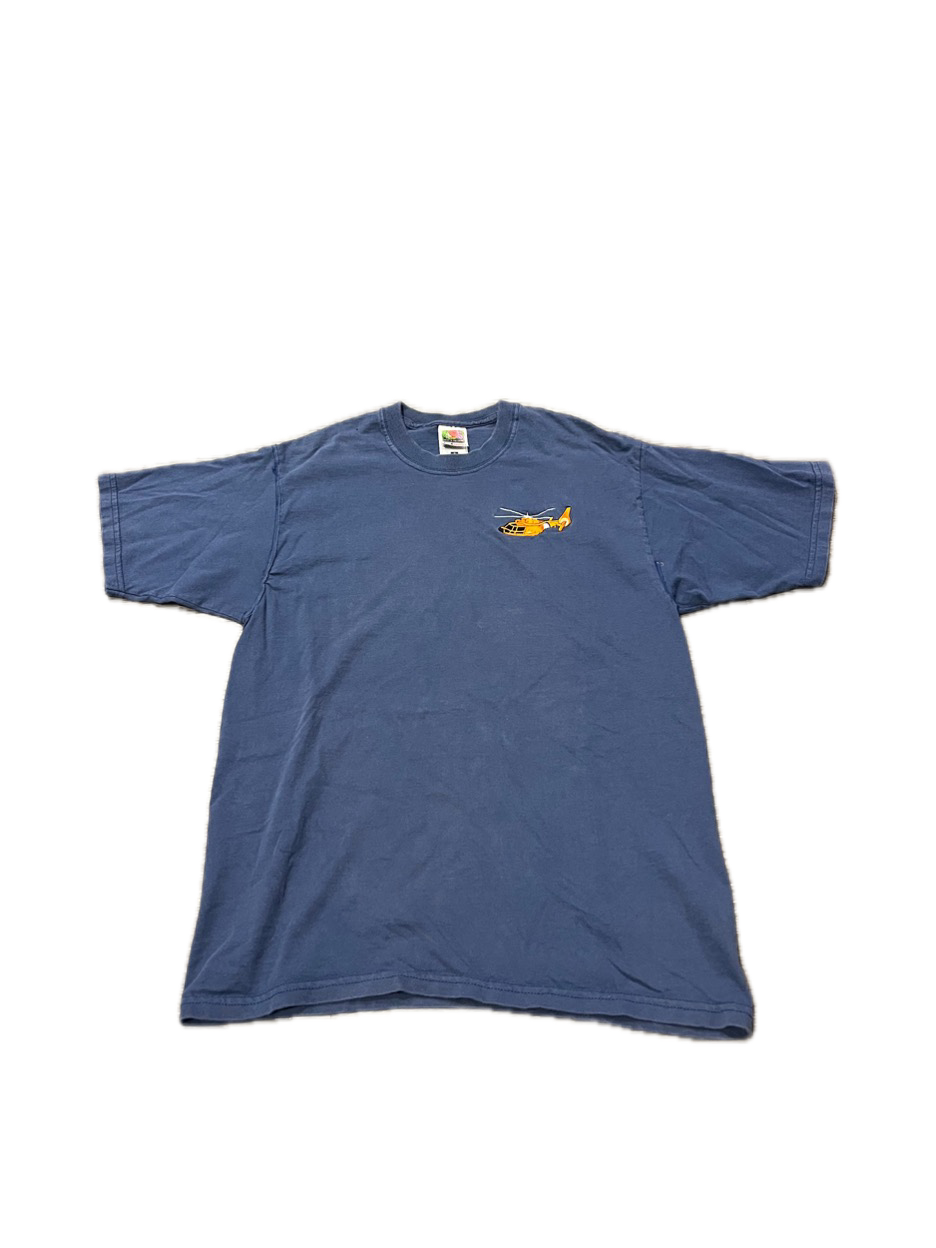 (M) Vintage Helicopter Embroidered Tee