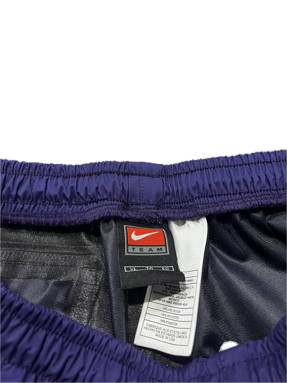 (XL) Y2K Purple Nike x Clemson Warm-Up Pants