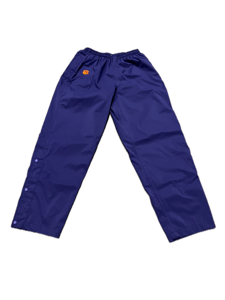 (XL) Y2K Purple Nike x Clemson Warm-Up Pants