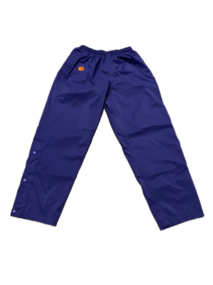 (XL) Y2K Purple Nike x Clemson Warm-Up Pants