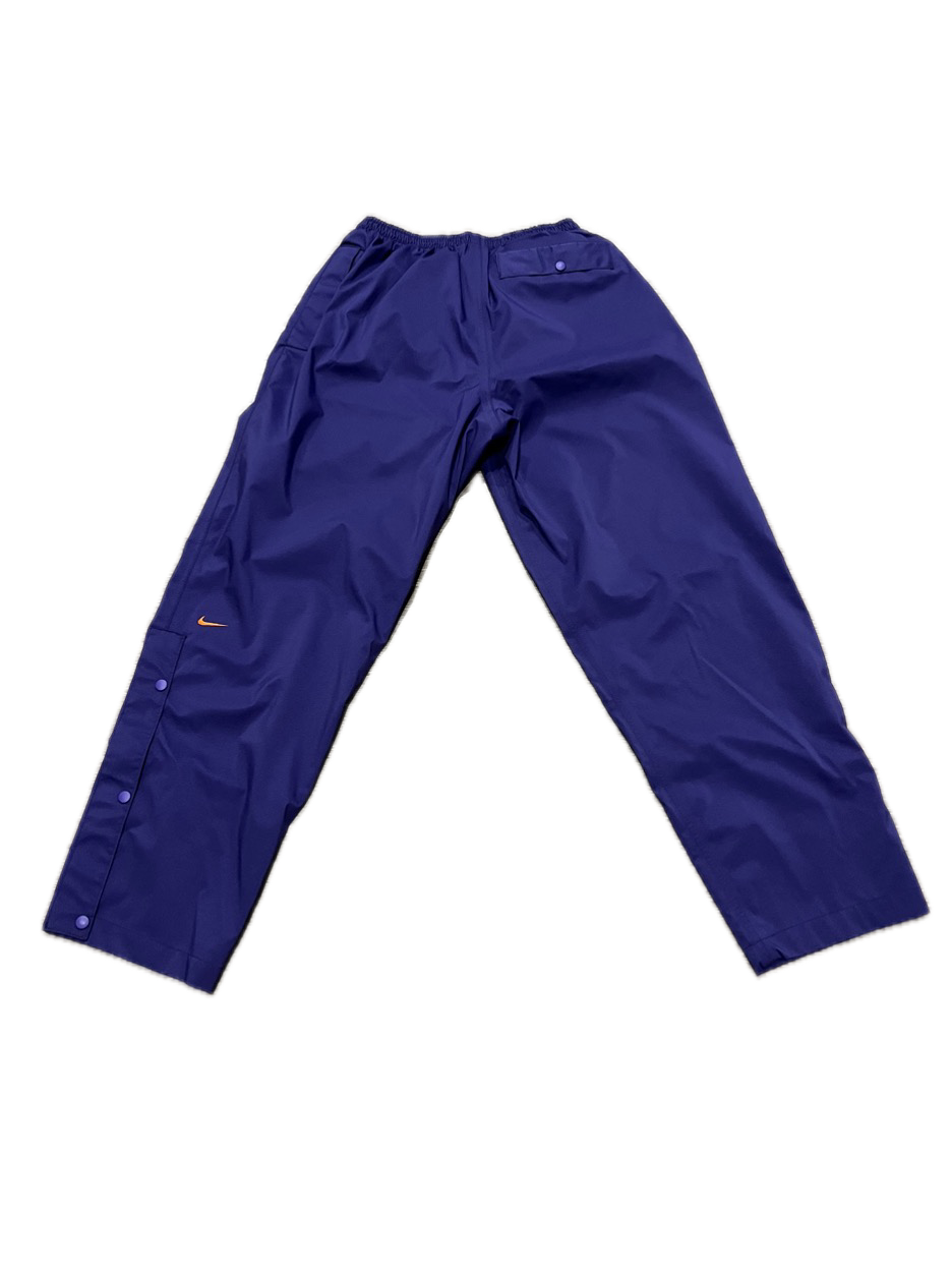 (XL) Y2K Purple Nike x Clemson Warm-Up Pants