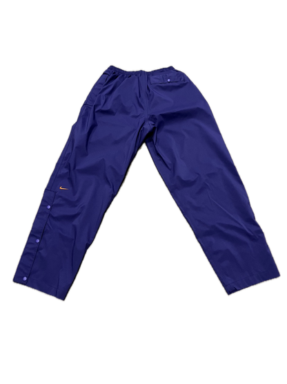 (XL) Y2K Purple Nike x Clemson Warm-Up Pants