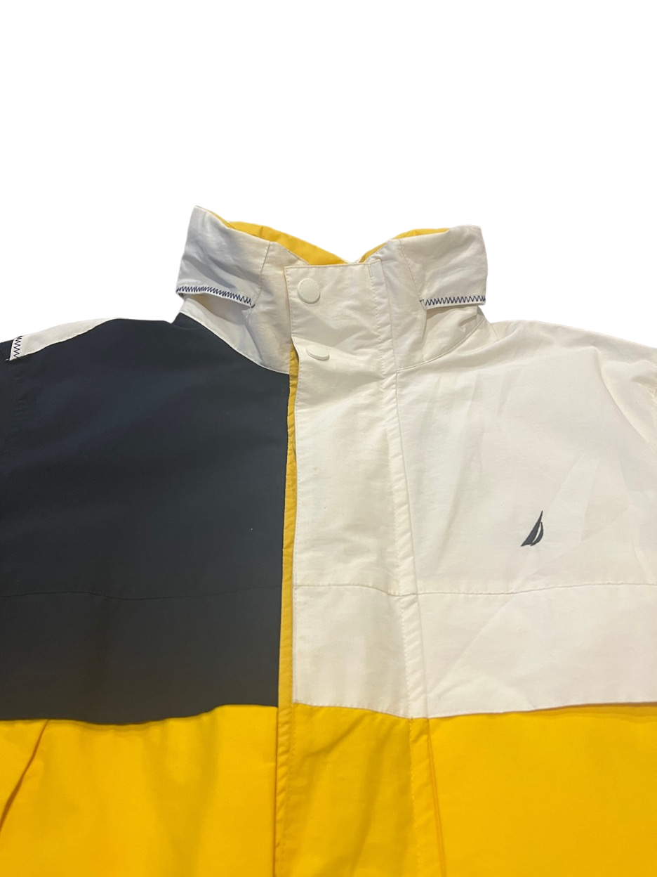 (L) 1990s Nautica Sailing Jacket