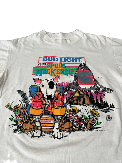 (L) 1987 Bud Light Spuds McKenzie Tee