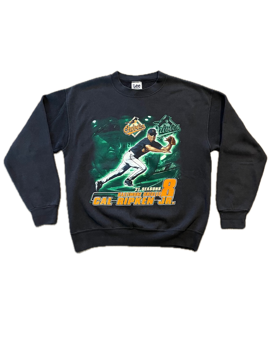 (M) 2001 Cal Ripken Jr Crewneck