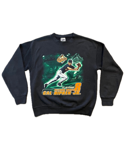 (M) 2001 Cal Ripken Jr Crewneck