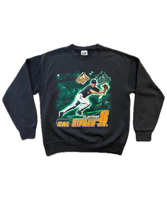 (M) 2001 Cal Ripken Jr Crewneck