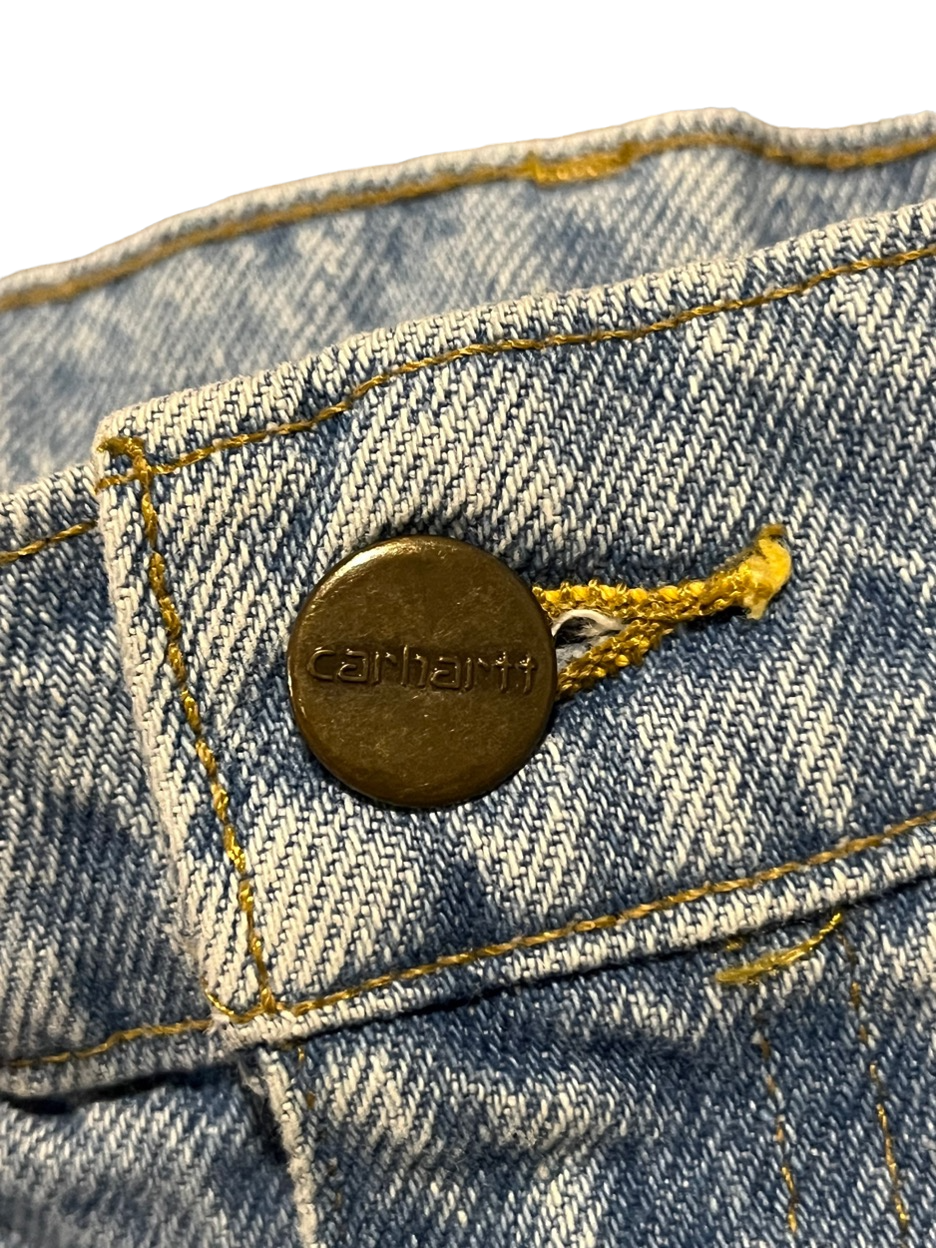 (32 X 30) Vintage Carhartt Light Denim