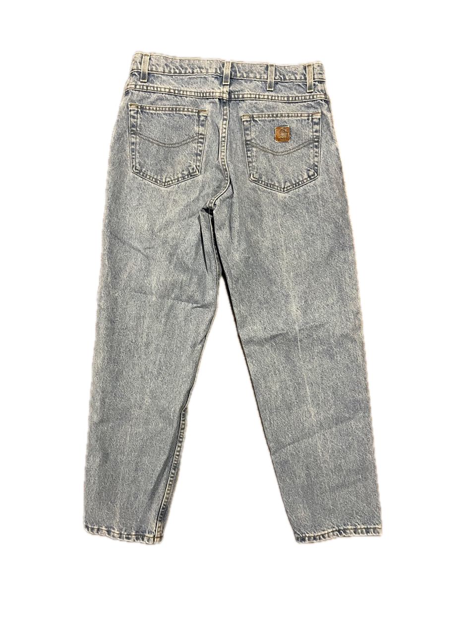 (32 X 30) Vintage Carhartt Light Denim