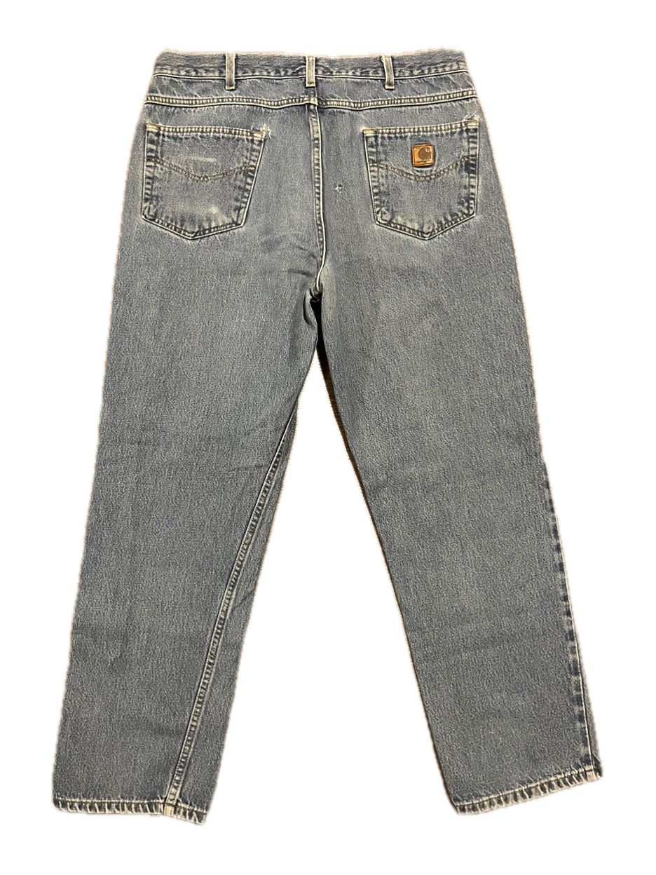 (38 X 32) Light Wash Carhartt Jeans