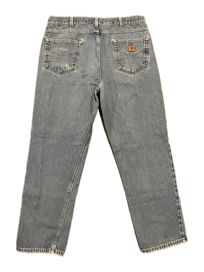 (38 X 32) Light Wash Carhartt Jeans