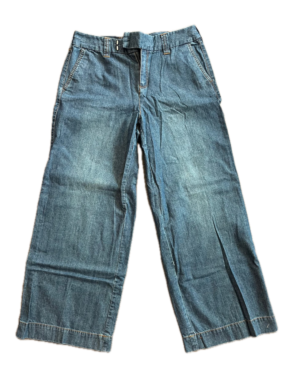 (Women's 10P) (29.5 X 27.5) Vintage Baggy Petite Sinch-back Jeans