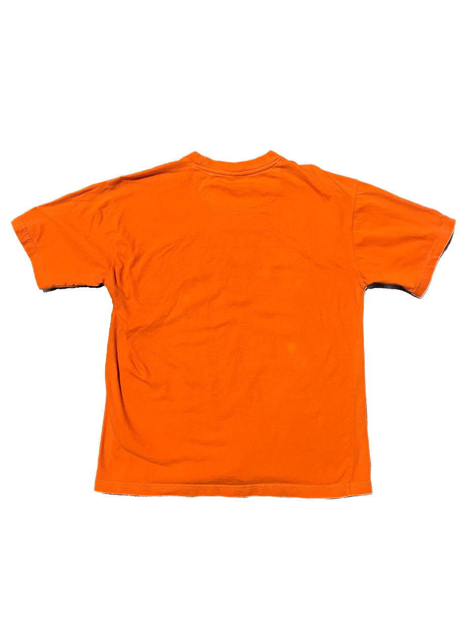 (L) Y2K Clemson Center Logo Puff-Print Spellout Tee