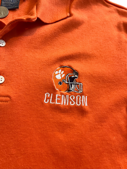 (M) 1980s Clemson Football Polo