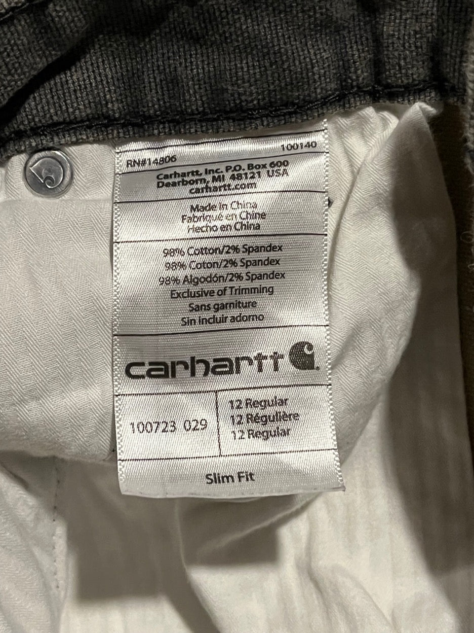 (33x30) Women's Double Knee Carhartt Pants