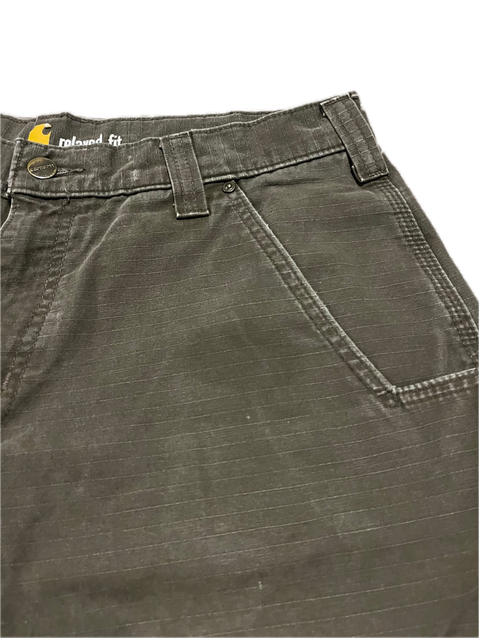 (34 X 30) Crazy Pocketed Carhartt Pants