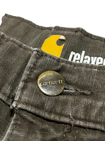 (34 X 30) Crazy Pocketed Carhartt Pants