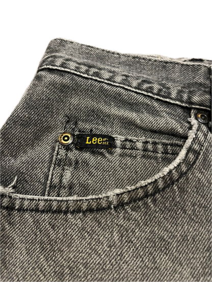 (36 X 30) Vintage Dark Wash Lee Jeans