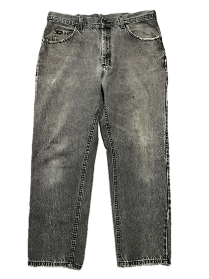 (36 X 30) Vintage Dark Wash Lee Jeans