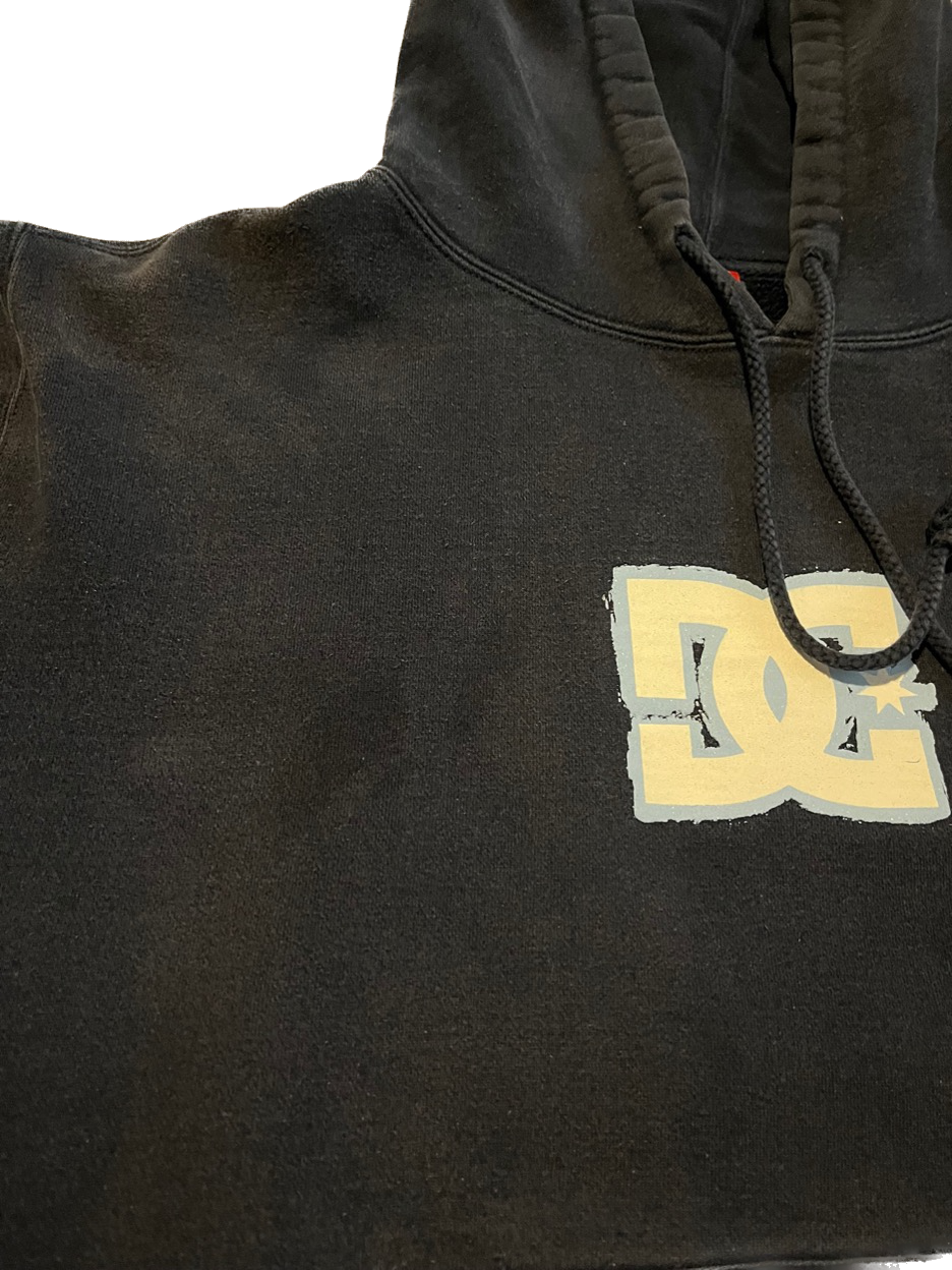 (S) Y2K DC Center Logo Hoodie