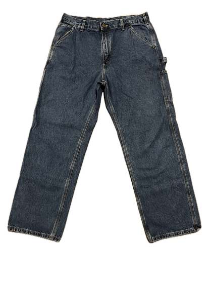 (36 X 32) Dark Multi-Pocket Carhartt Jeans