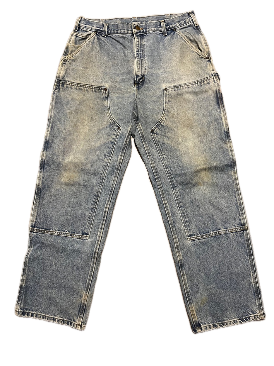 (38 X 32) Vintage Carhartt Double Knee Jeans