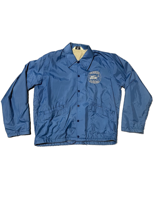 (L) 1980s Vintage Duke Nuclear Power Plant Coach Jacket