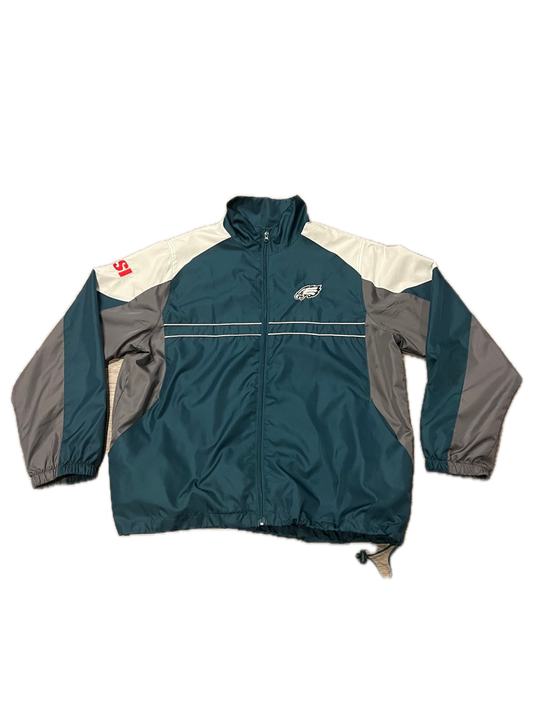 (L) 1990s Philadelphia Eagles Sports Illustrated Windbreaker