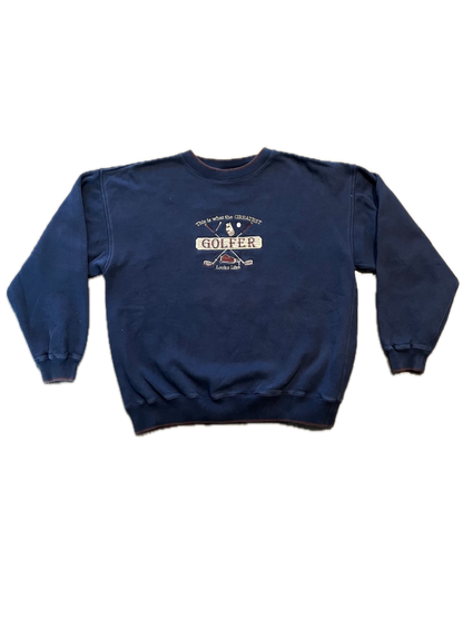 (L-XL) 1990s "Greatest Golfer" Crewneck