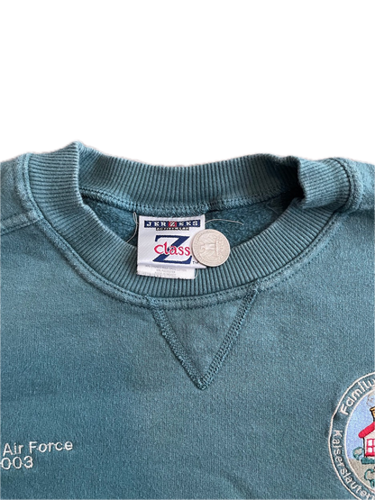 (L) 2003 Air Force Child Care Crewneck