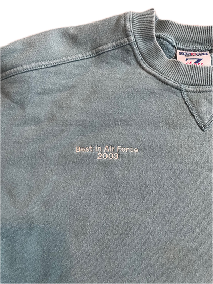 (L) 2003 Air Force Child Care Crewneck